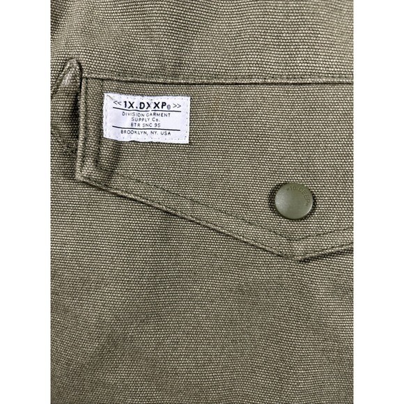 Military Style Parka Jacket Faux Fur Hood Heavyweight Winter Vtg IX DXXP Medium - Picture 4 of 8